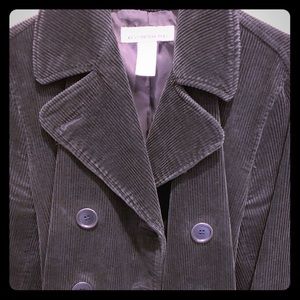 💐3/$10💐Jones New York black corduroy coat